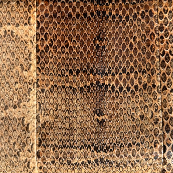 Vintage Gucci Authentic Snakeskin and Leather Clutch Wallet - Picture 11 of 15